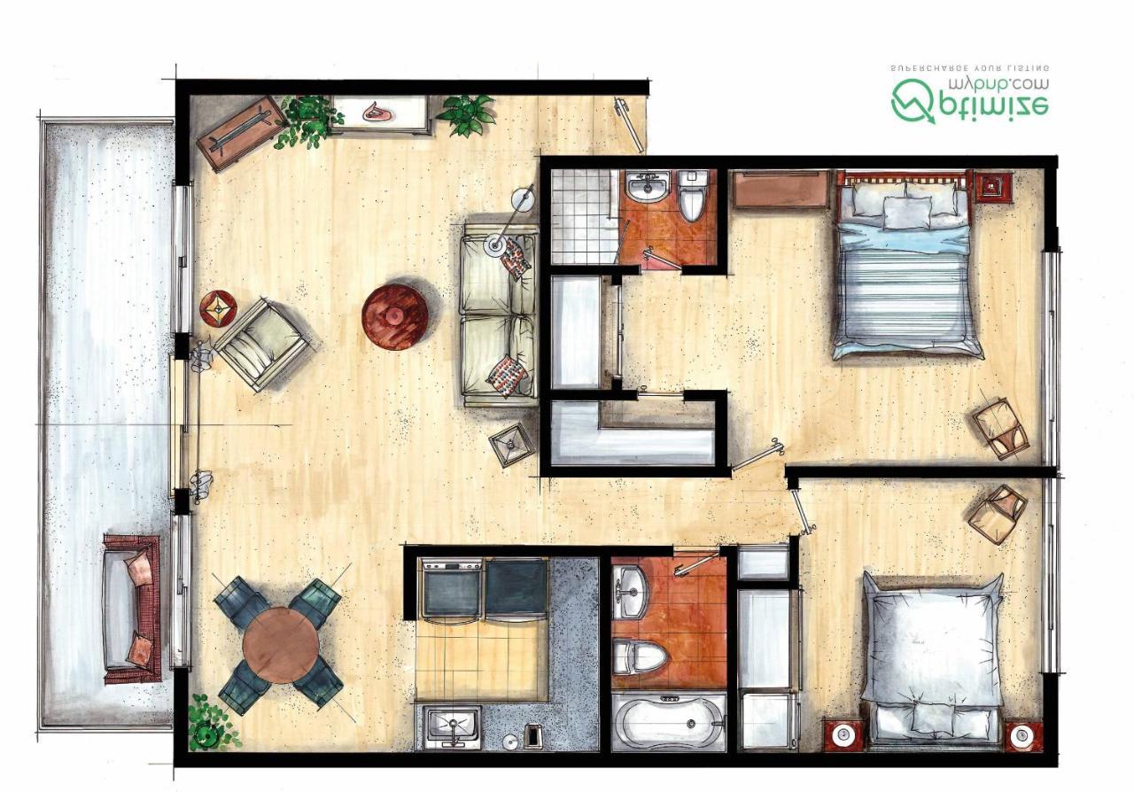 Bay View, Area, No Stairs, Wd, 2 Baths, 2 Bedrooms, Balcony, View, 925sf